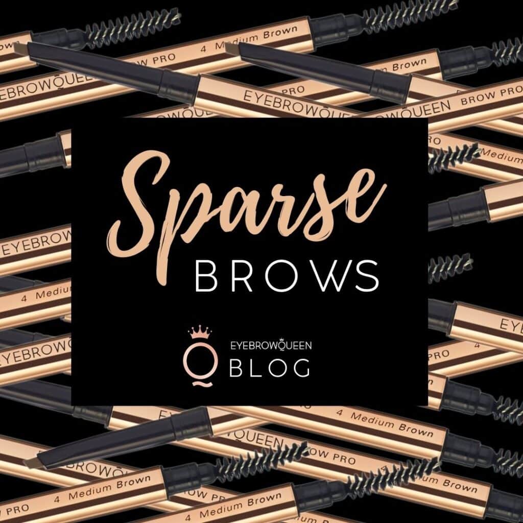 What is the best pencil for sparse eyebrows?